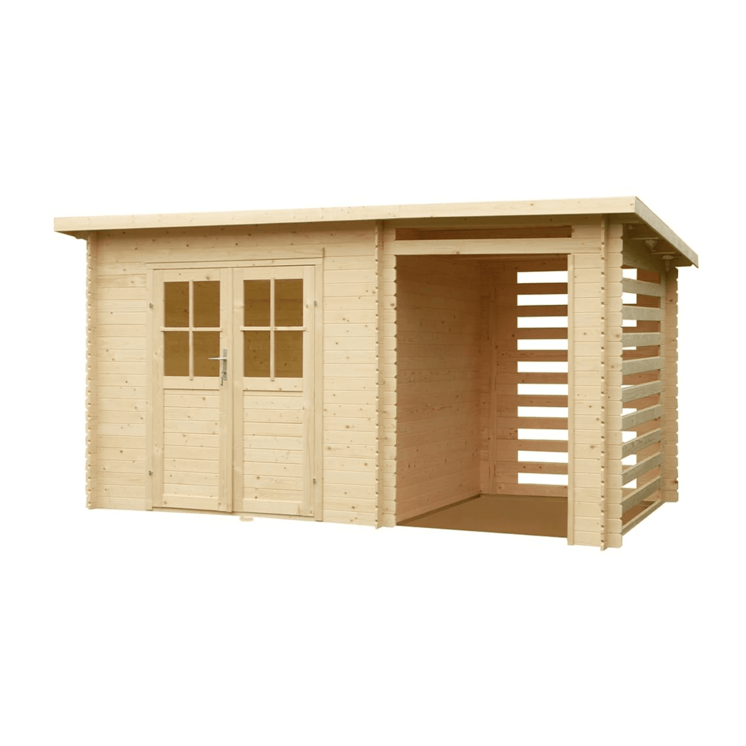 Abri de jardin Bois – 7.44 m2 – Prix usine – DESTOCKAGE - Miniature 2