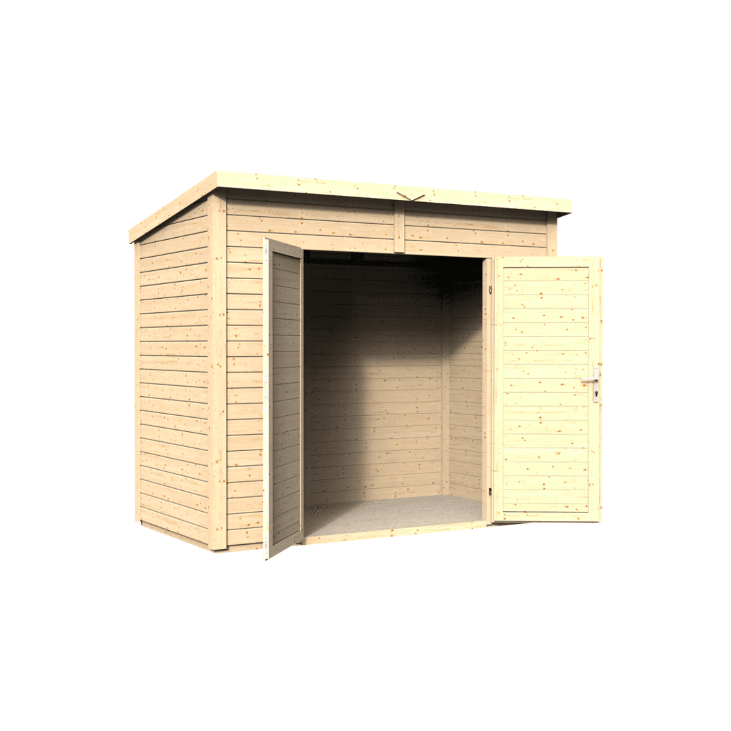 Abri de jardin bois Midway – 244 x 121 cm - Miniature 2