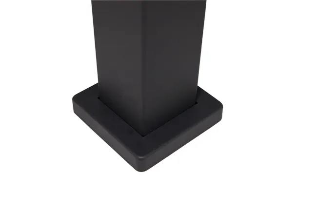 Pergola bioclimatique autoportante Prima, aluminium gris anthracite 12m² - Miniature 5