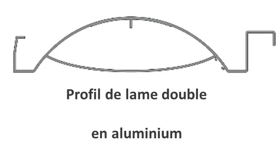 Pergola bioclimatique en aluminium Menea 4x3 motorisée grise - Miniature 2
