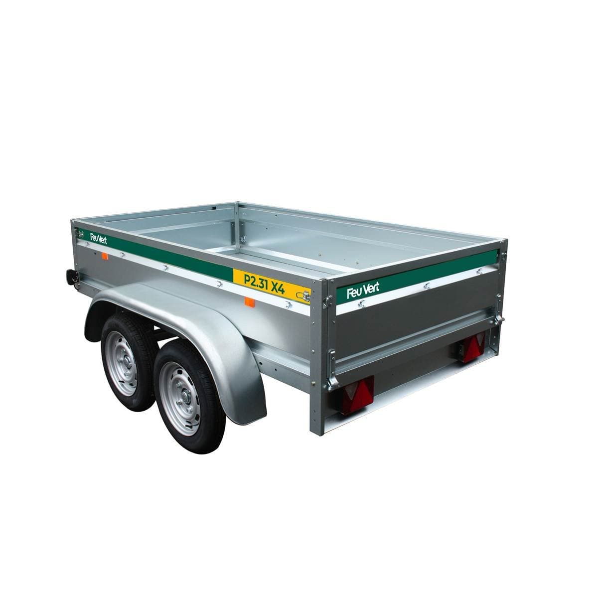 Remorque FEU VERT P2.31X4 - 2 essieux - Miniature 2