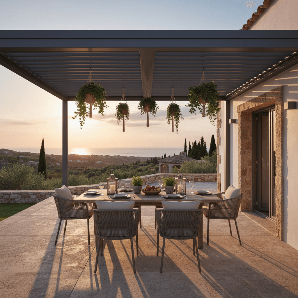 Pergola bioclimatique Clair Jardin