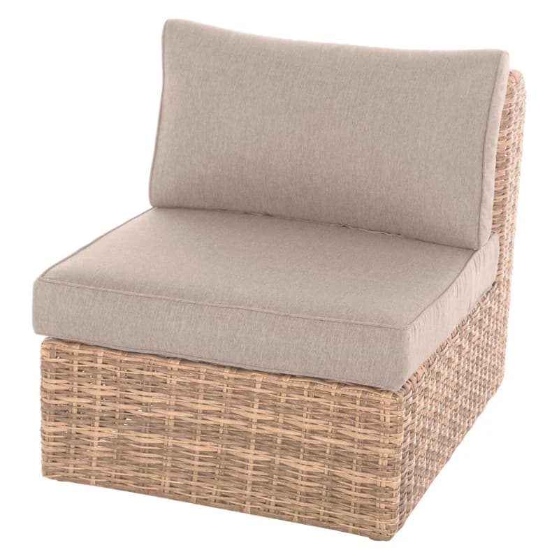 Salon d'angle de jardin MAYA - 5 places - illustration 2