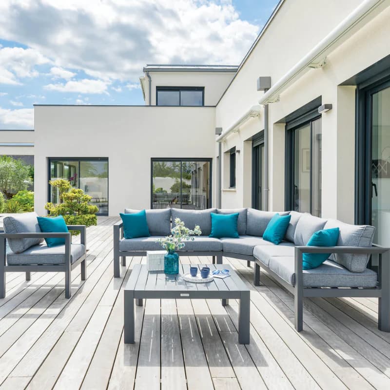 Salon de jardin EVA - 6 Places - Image 1